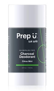 Prep U | Aluminum-Free, Activated Charcoal Deodorant 
